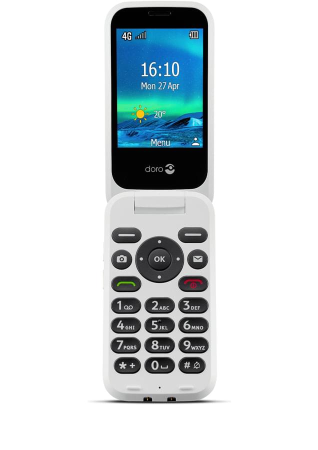téléphone portable Doro 6530 non testé sans chargeur PORT OFFERT