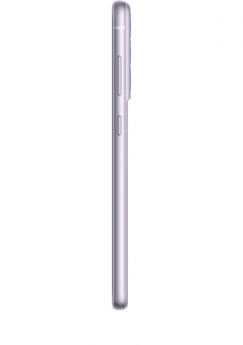 Samsung Galaxy S21 FE 5G violet avec Orange et Sosh - vue cote