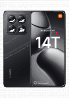 Xiaomi 14T Noir 256Go face et dos