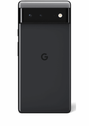 VUE DE DOS PIXEL 6 NOIR