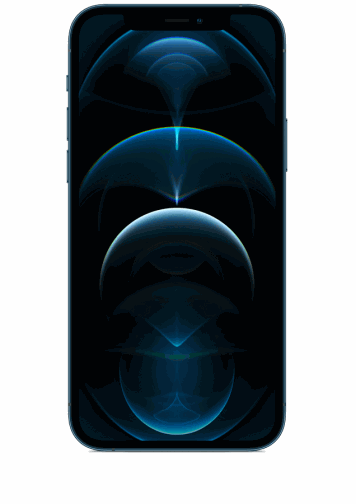 iphone 12 pro bleu