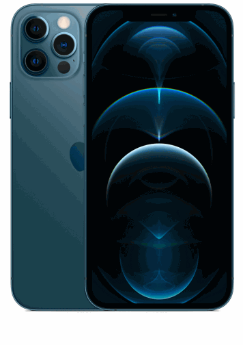 iphone 12 pro bleu
