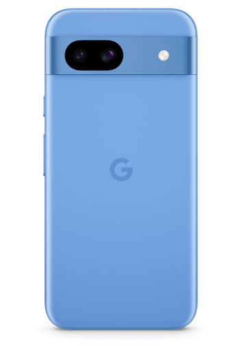 Visuel Google Pixel 8a Bleu dos