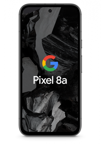 Visuel Google Pixel 8a Noir face