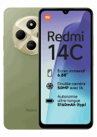 Xiaomi Redmi 10C Vert face et dos 