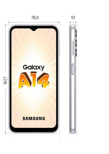 Samsung Galaxy A14 Argenté