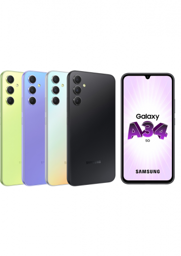 Samsung Galaxy A34 5G Noir