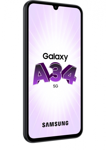 Visuel Galaxy A34 3/4 Face Droite