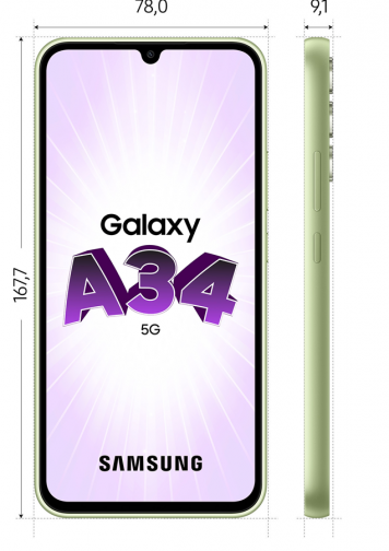 Samsung Galaxy A34 5G Vert