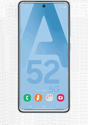 Samsung Galaxy A52 5G Bleu128Go Reconditionné Très Bon Etat