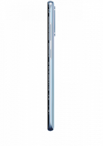 visuel Galaxy S20 5G bleu clair de profil