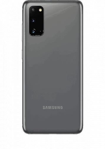 Visuel Galaxy S20 5G gris de dos