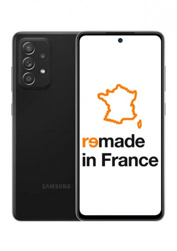 Samsung Galaxy A52 5G Noir 128Go Reconditionné Parfait Etat Remade in France