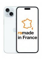 iPhone 15 Plus Bleu 128Go Reconditionné Très Bon Etat Remade in France