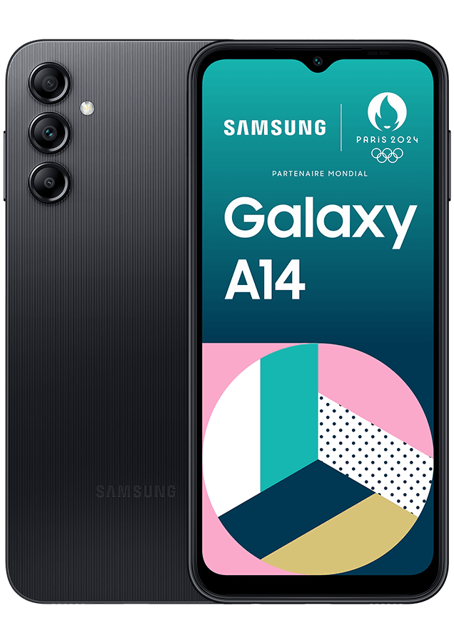 Samsung Galaxy A14 - 4G - Capacité 64 Go - Argent