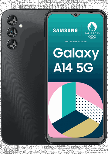 Smartphone Galaxy A14 5G Noir 128go