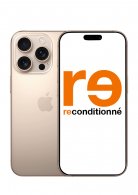 iPhone 16 Pro Or 128Go reconditionné Excellent état