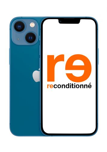 iPhone 13 mini Bleu 128Go Reconditionné Très Bon Etat