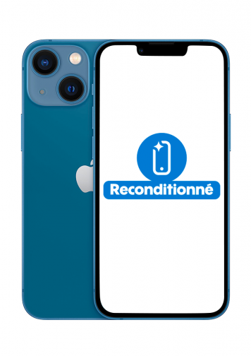 iPhone 13 mini Bleu 128Go Reconditionné Très Bon Etat