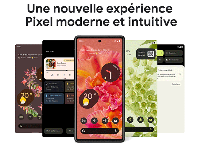 Google Pixel 6 avec Orange