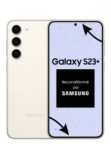 Samsung Galaxy S23+ Beige 256Go Reconditionné Parfait Etat