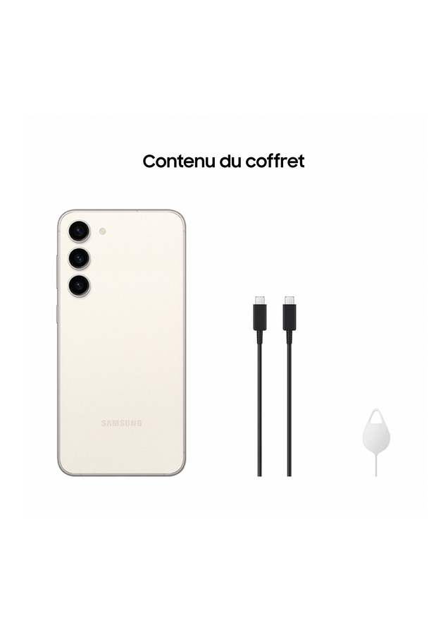 Samsung Galaxy S23+ Beige 256Go Reconditionné Parfait Etat