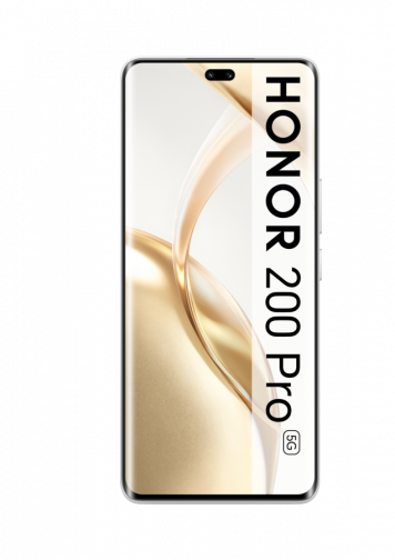 HONOR 200 Pro Blanc Face avec logo