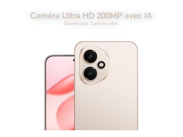 Caméra Ultra HD 200MP avec IA : des photos parfaites en toute situation