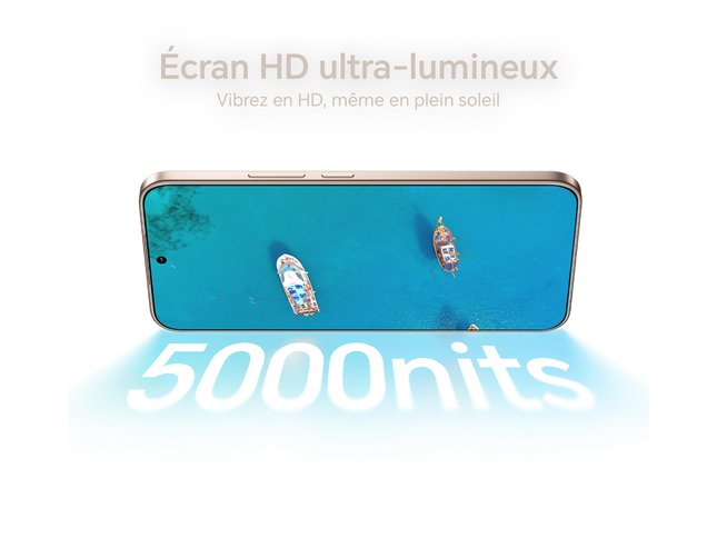 Un écran HD ultra-lumineux pour vos divertissements
