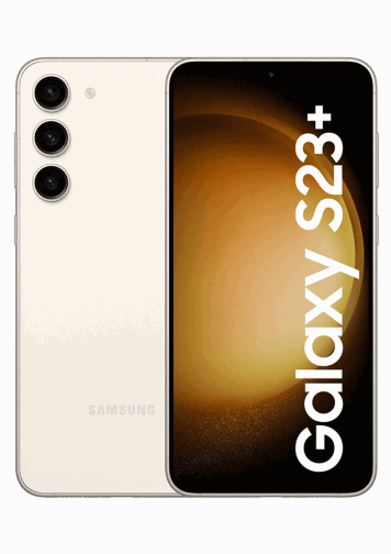 Galaxy S23+ de dos et de face