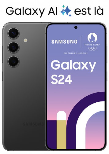 Visuel Samsung Galaxy S24 Noir 