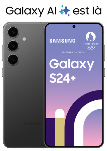 Visuel Samsung Galaxy S24 Plus Noir 