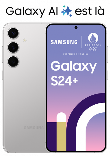Visuel Samsung Galaxy S24 Plus Argent 