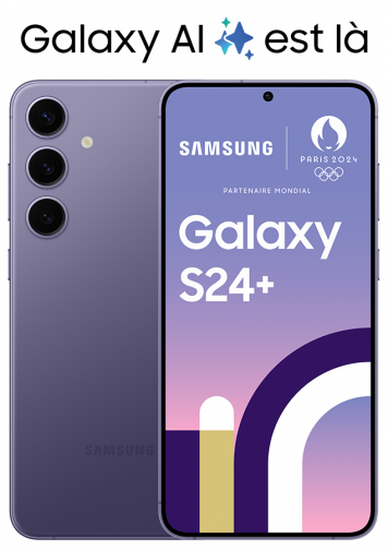 Visuel Samsung Galaxy S24 Plus Violet 