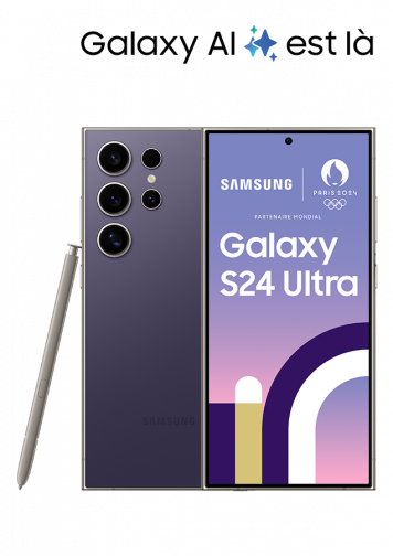 Visuel Samsung Galaxy S24 Ultra Violet 