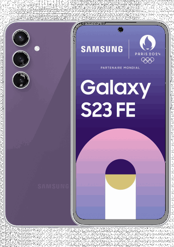 Samsung Galaxy S23 FE violet