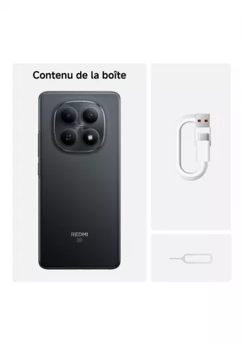 Xiaomi Redmi Note 15 5G Noir 256 Go