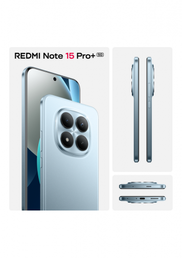 Xiaomi Redmi Note 15 Pro Plus 5G Bleu 256 Go