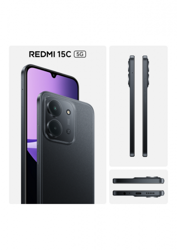Xiaomi Redmi 15C 5G Noir 128Go