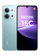 Xiaomi Redmi 15C 5G Vert 128Go : image de face et de dos