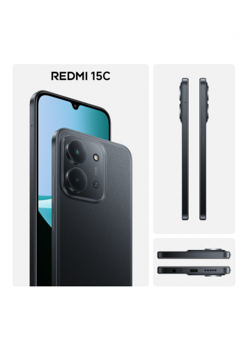 Xiaomi Redmi 15C 4G Noir