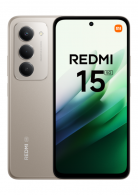 Xiaomi Redmi 15 5G Gris 256Go : image de face et de dos