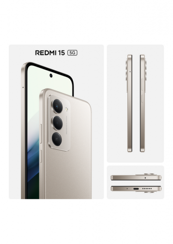 Xiaomi Redmi 15 5G Gris 256Go