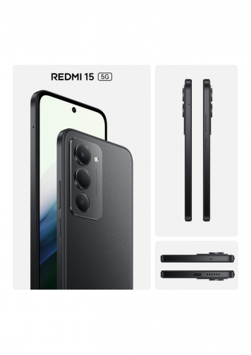 Xiaomi Redmi 15 5G Noir 256Go