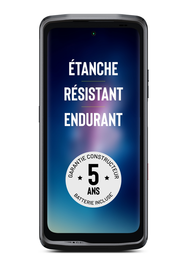 Crosscall STELLAR-X5s Noir 256Go : image de face