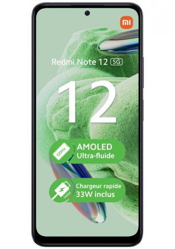 Xiaomi Redmi Note 12 5G 128G Noir