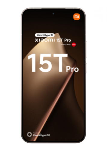 Xiaomi 15T Pro Marron 512Go : image de face