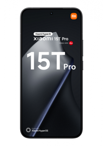 Xiaomi 15T Pro Noir 512Go : image de face