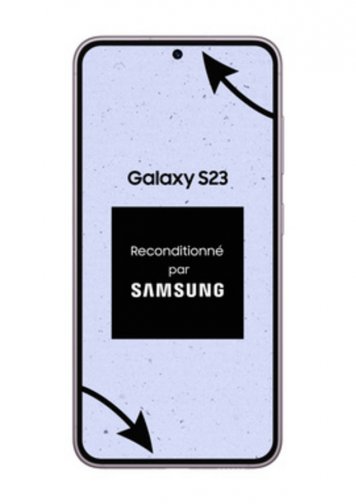 Samsung Galaxy S23 Rose 128Go Reconditionné Parfait Etat : image de face