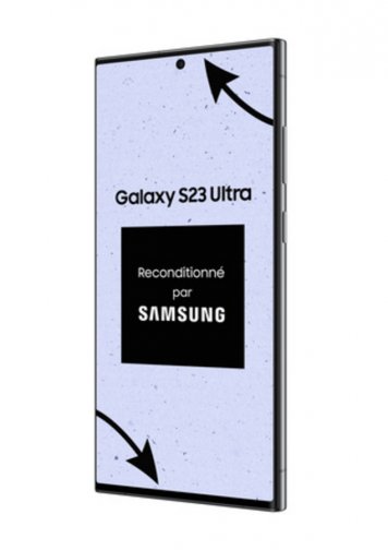 Samsung Galaxy S23 Ultra Noir 256Go Reconditionné Parfait Etat
